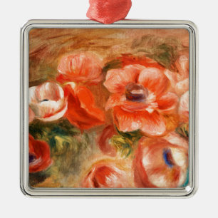 Anemone von Renoir Impressionist Painting Ornament Aus Metall