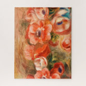 Anemone von Renoir Impressionist Painting Puzzle (Vertikal)