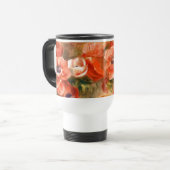 Anemone von Renoir Impressionist Painting Reisebecher (Vorderseite Links)