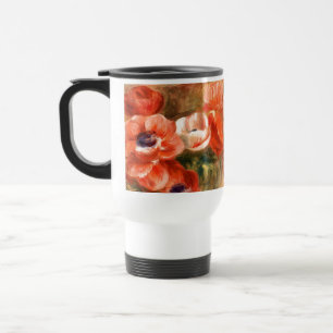 Anemone von Renoir Impressionist Painting Reisebecher
