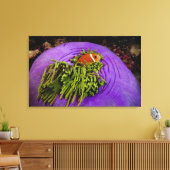 Anemonefische und große Anemone Leinwanddruck (Insitu (Wohnzimmer))
