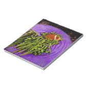 Anemonefische und große Anemone Notizblock (Rotiert)