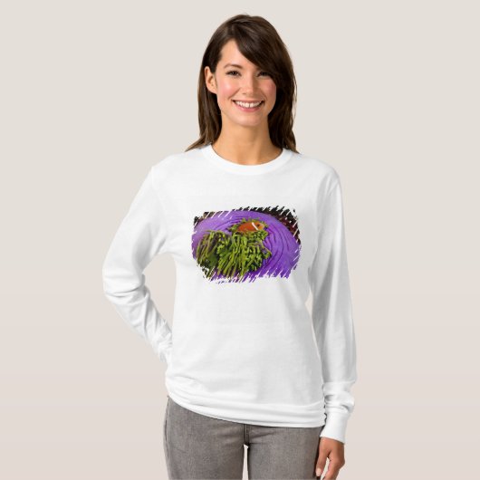Anemonefish und große Anemone T-Shirt (Vorne ganz)