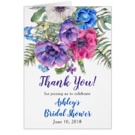 Anemonen-Blumen-Brautparty danken Ihnen