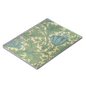 "Anemonen" Entwurf (Gewebe) Notizblock (Linke Seite)