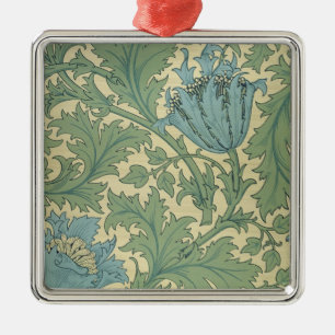 "Anemonen" Entwurf (Gewebe) Ornament Aus Metall