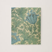 "Anemonen" Entwurf (Gewebe) Puzzle (Vertikal)