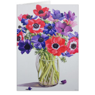 Anemonen in einem Glaskrug 2007
