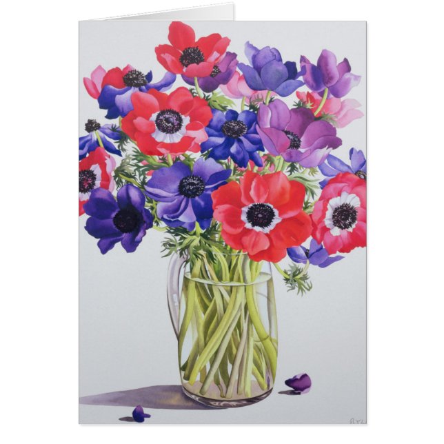 Anemonen in einem Glaskrug 2007 (Vorne)