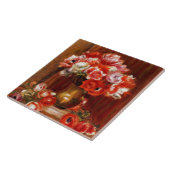 Anemonen von Pierre Renoir, Kunstmalerei, Fliese (Seite)