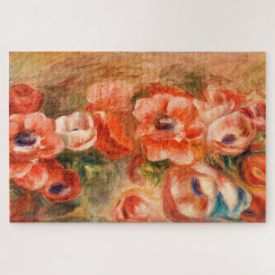 Anemonen von Renoir-Impressionisten Puzzle