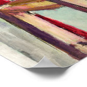 Anemones (1910-1912) Henry Lyman Sayen Poster (Ecke)