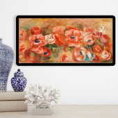 Anemones (2) von Auguste Renoir Poster