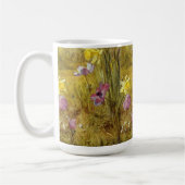 Anemones and Daffodils amerikanischer Künstler Hen Kaffeetasse (Links)