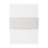 Anemones bemalt - Einladung Bauchband Einladungsbanderole (Rückseitenbeispiel)