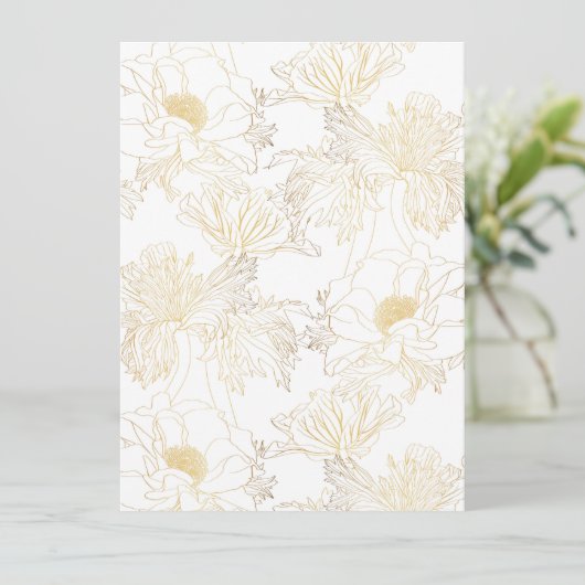 Anemones goldene Blume. (Stehend Vorderseite)