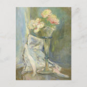 Anémones-Rose | Berthe Morisot Postkarte (Vorderseite)