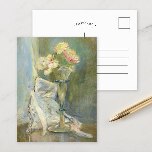 Anémones-Rose   Berthe Morisot Postkarte