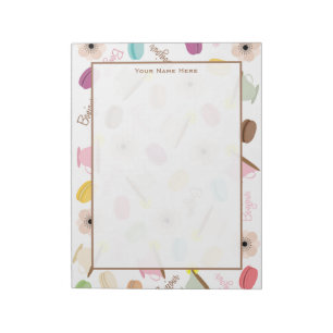 Anemones & Teacups Notepad Notizblock