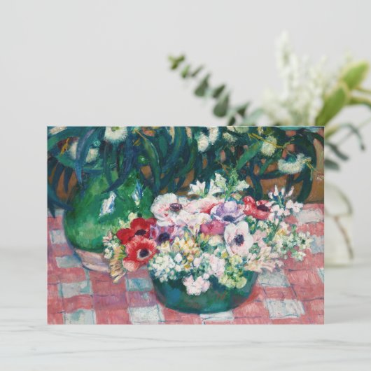 Anémones | Theo van Rysselberghe (Stehend Vorderseite)