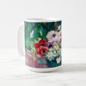 Anémones | Theo van Rysselberghe Kaffeetasse (Vorderseite Links)
