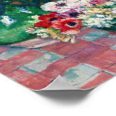 Anémones | Theo van Rysselberghe Poster (Ecke)