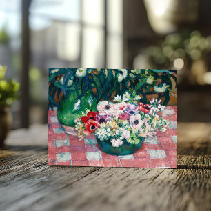 Anémones   Theo van Rysselberghe Postkarte