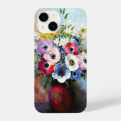 Anemones von Odilon Redon iPhone Hülle (Rückseite)