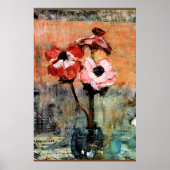 Anemones von Piet Mondrian Poster (Vorne)