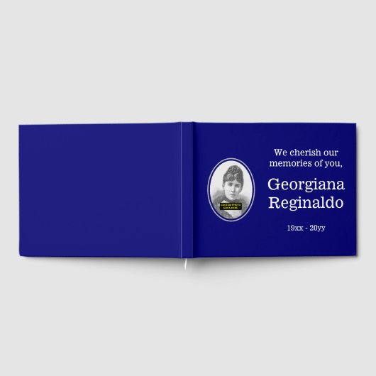 Anerkennbares Guestbook Gästebuch (Voll)