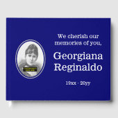 Anerkennbares Guestbook Gästebuch (Vorderseite)