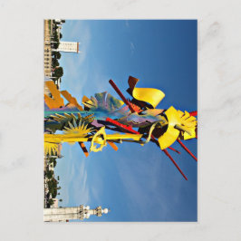 Anerkennung der auf einer Postkarte geschaffenen F