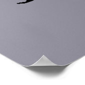 Anerkennung der Eule Poster (Ecke)