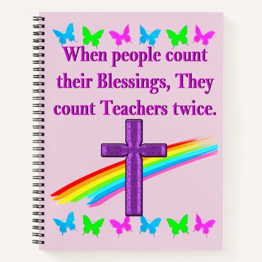 ANERKENNUNG DER LEHRER NOTIZBUCH (Vorderseite)