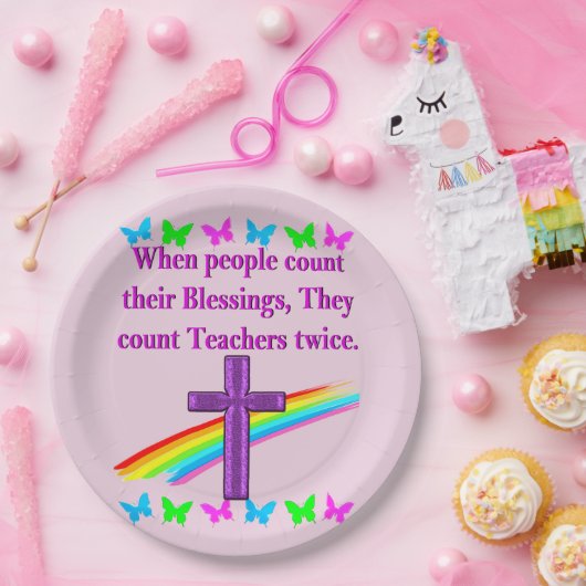 ANERKENNUNG DER LEHRER PAPPTELLER (Party)