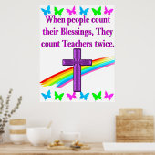 ANERKENNUNG DER LEHRER POSTER (Küche)