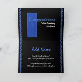 Anerkennung der Polizeiakademie Karte (Innenseite)