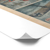 Anerkennung der Staatsangehörigkeit von Flugzeugen Poster (Ecke)