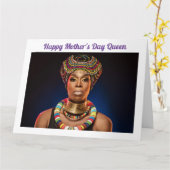 Anerkennung des Glaubens der Mütter Karte (Gelbe Blume)