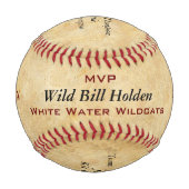 Anerkennung des personalisierten Baseball-Player-P Baseball (Vorderseite)