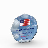 Anerkennung für den Militärdienst Fotoblock (Links)