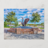 Anerkennung für den Schwan Postkarte (Vorderseite)