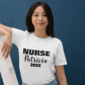 Anerkennung für die Krankenschwester, die sich um T-Shirt