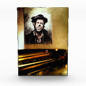 Anerkennung für Tom Waits Fotoblock (Vorderseite)