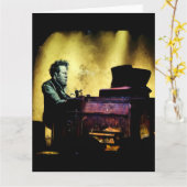 Anerkennung für Tom Waits Karte (Gelbe Blume)