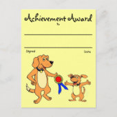 Anerkennung Postkarte (Vorderseite)