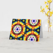 ANERKENNUNG UND NEUE ZUHAUSE-KARTEN KARTE (Gelbe Blume)