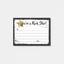 Anerkennung von Mitarbeitern - großartige Post-it-