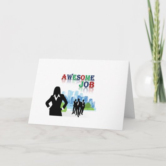 Anerkennung von Mitarbeitern Karte (Vorderseite)