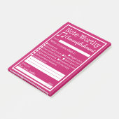 Anerkennung von Musikschulen Post-it Klebezettel (angewinkelt)